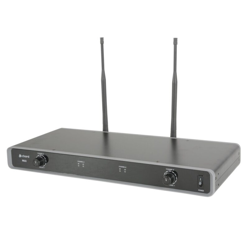 Microfone Chord NU2 Dual UHF Wireless Combo System - Image 2