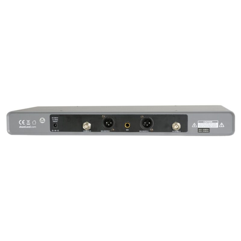 Microfone Chord NU2 Dual UHF Wireless Combo System - Image 5