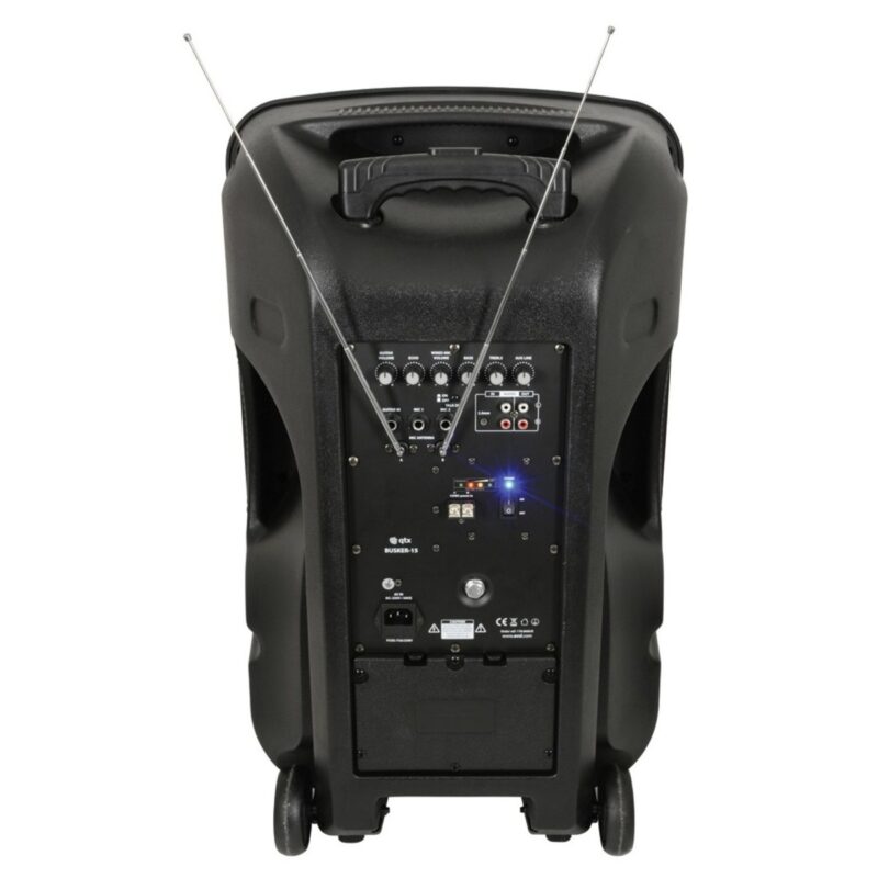 QTX Busker 15 PA com 2 Micros VHF - Image 3