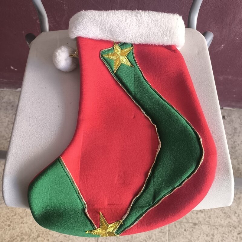 Meia Natal Chaminé pequena