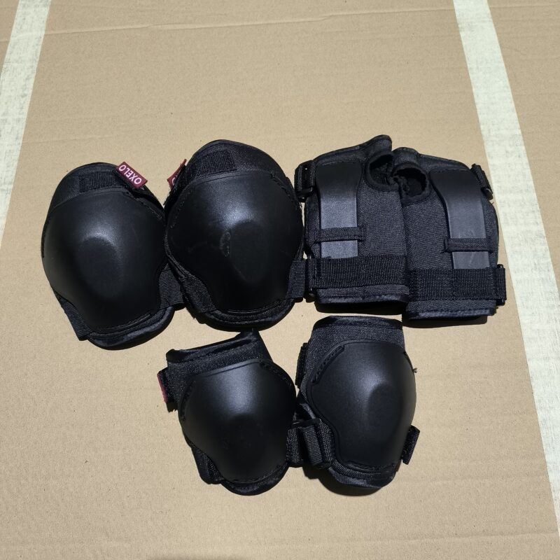 Kit protecção L (Joelheira-cotoveleira e luva)