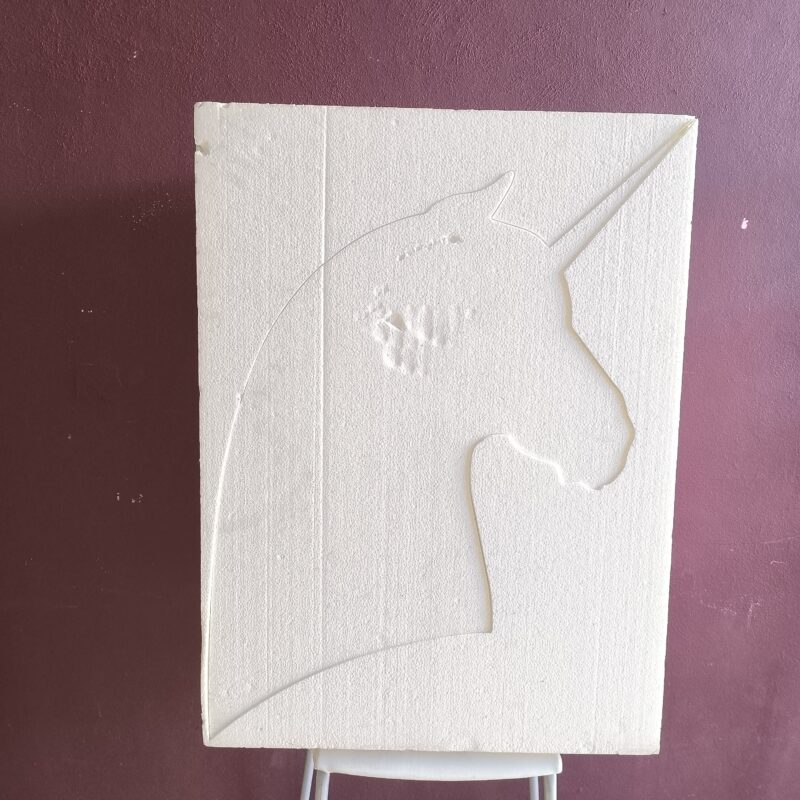 Bloco Retangular de esférovite ( Corte de Unicórnio )