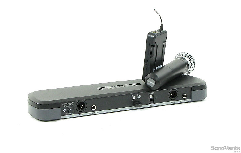 Microfone com receptor SHURE PG1288E/PG185