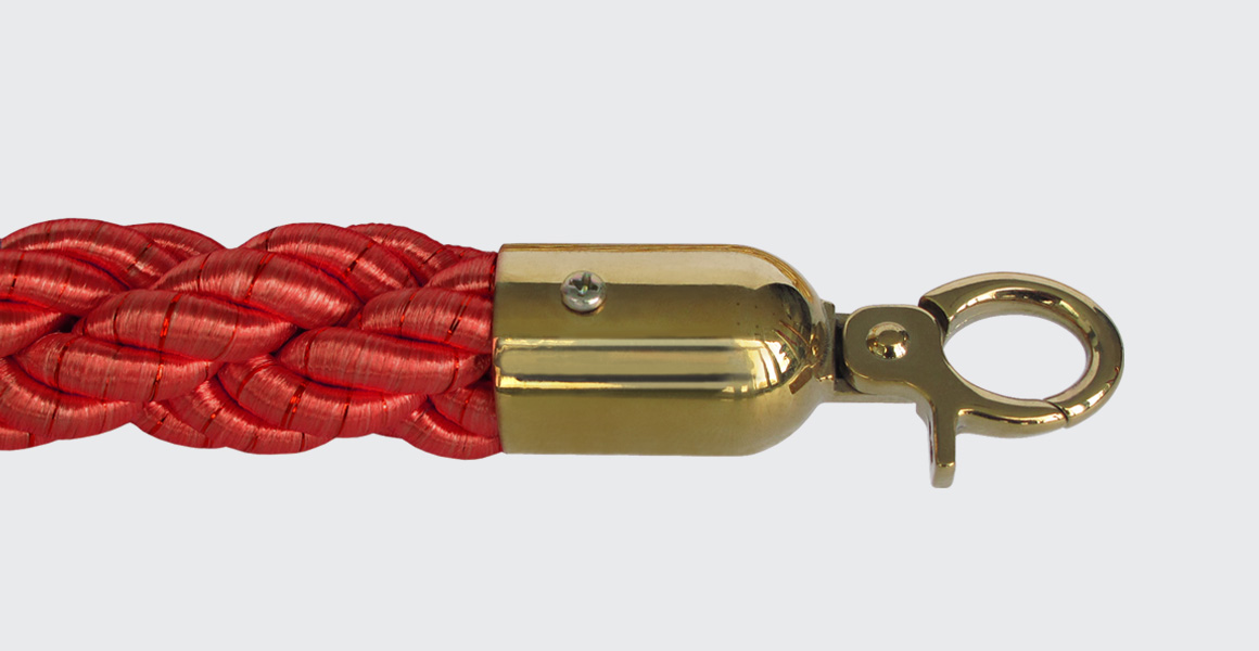 Cordão para poste de delimitação