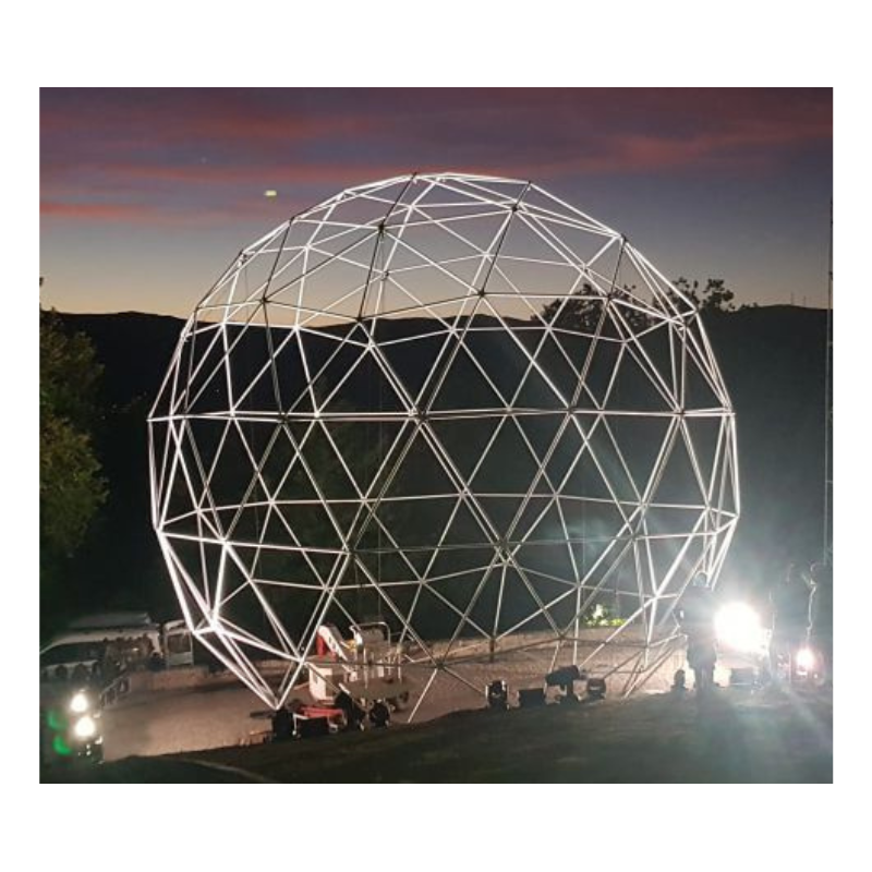 Esfera geodésica 15 metros diâmetro