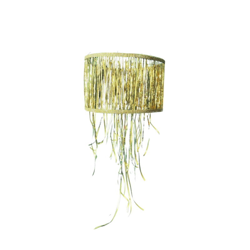 Abajour Dourado (Lantejoulas/Decor)