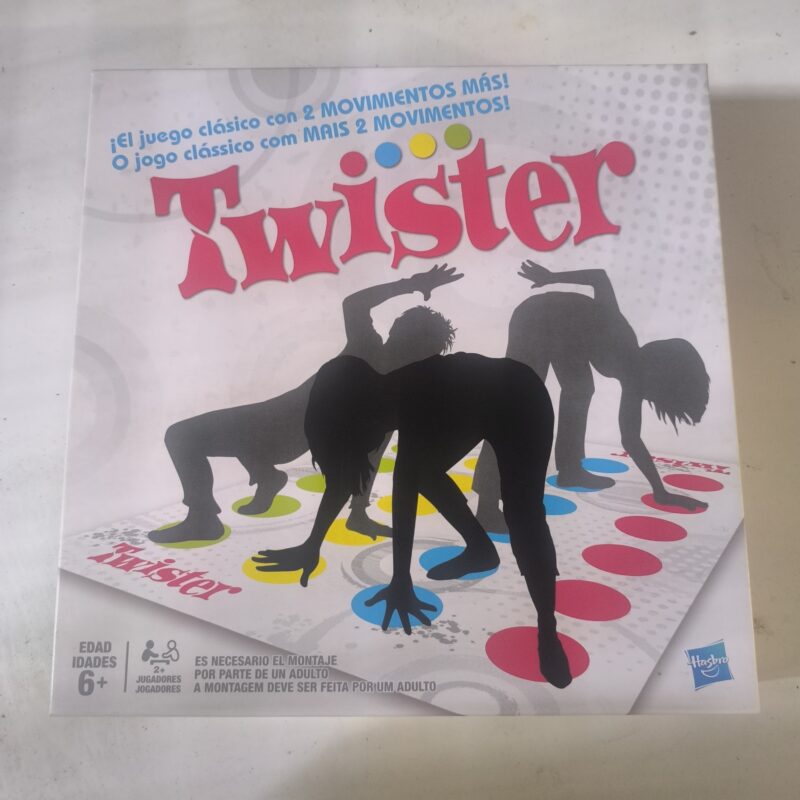 Twister, Jogo de Chão Multicolor Equilíbrio Crianças e Famílias