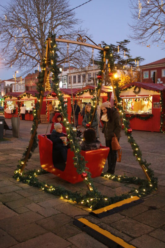 Baloiço Decorativo de Natal – Photospot 🎄📸