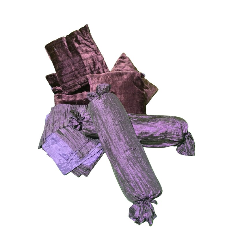 Jogo de Cama Roxo – Conjunto Completo e Elegante - Image 2