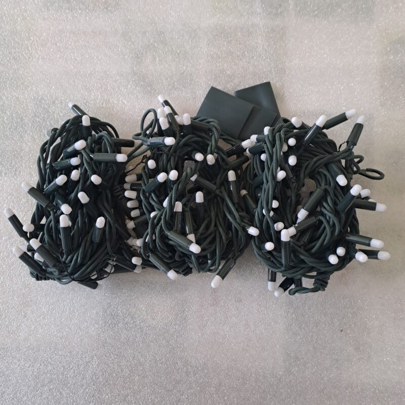 Grinalda LED Decorativa STRING PLUS 12m – 180 LEDs Verdes – Uso Exterior IP65 - Image 5